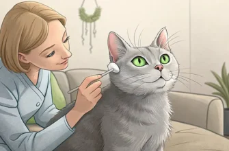 как чистить уши коту